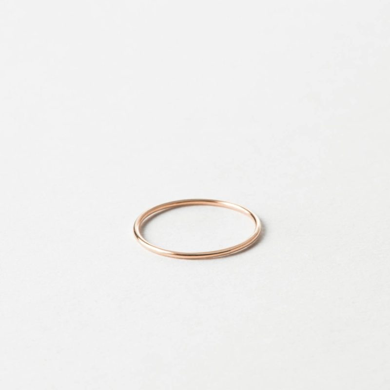 AdriaDaintyStackingRing RoseGold PLPMain