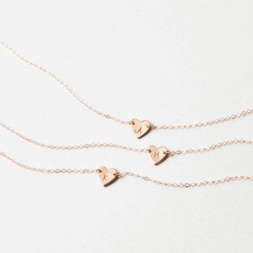 FrankieHeartNecklace RoseGold PLPMain