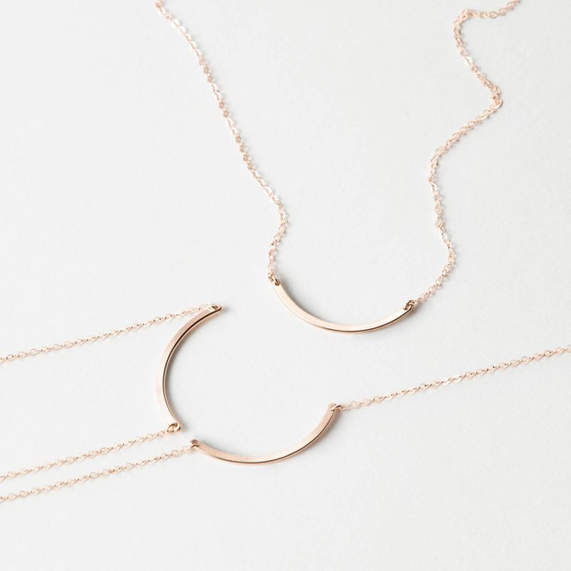 FriendshipNecklaceSetof3 RoseGold PLPMain