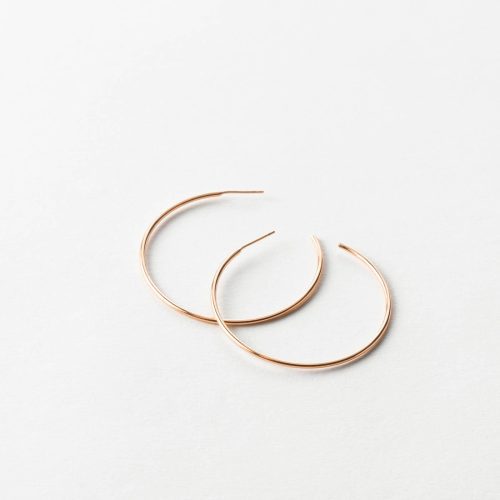 HarrietSimpleGoldHoops RoseGold PLPMain