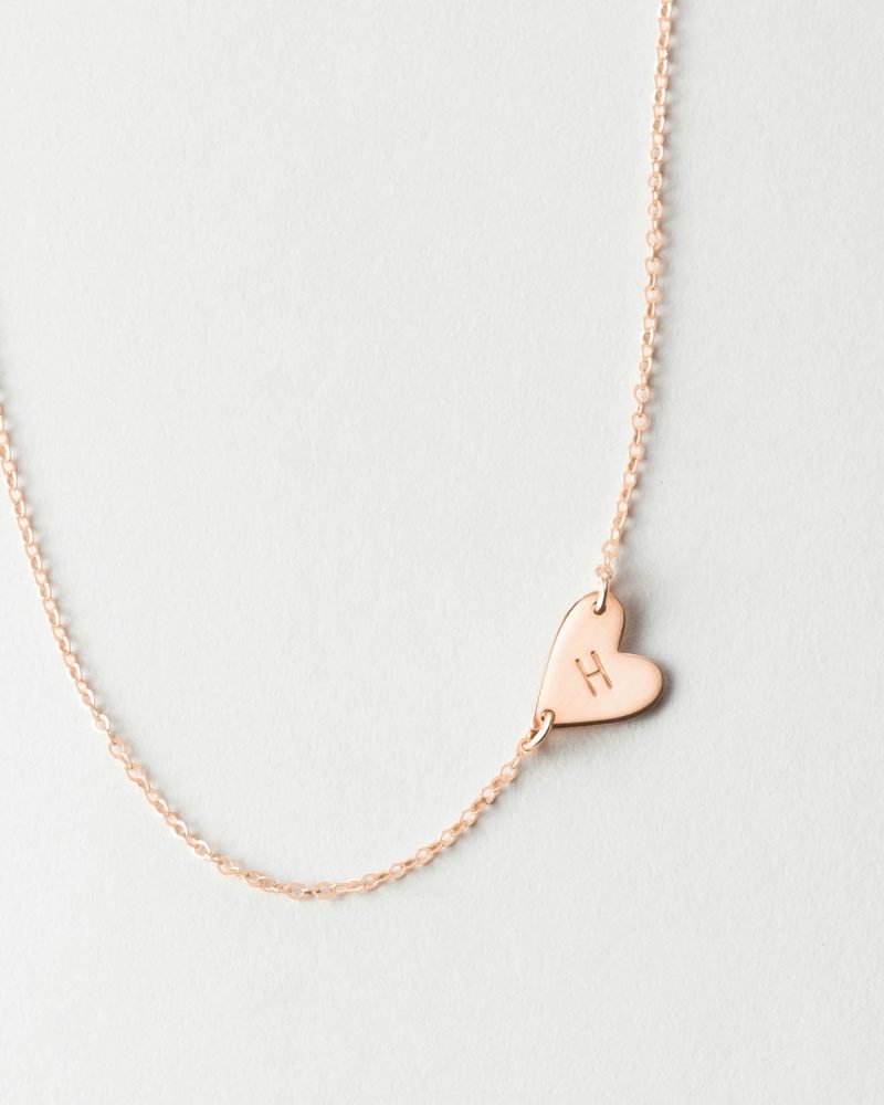 MyraPersonalizedHeartNecklace RoseGold PLPMain