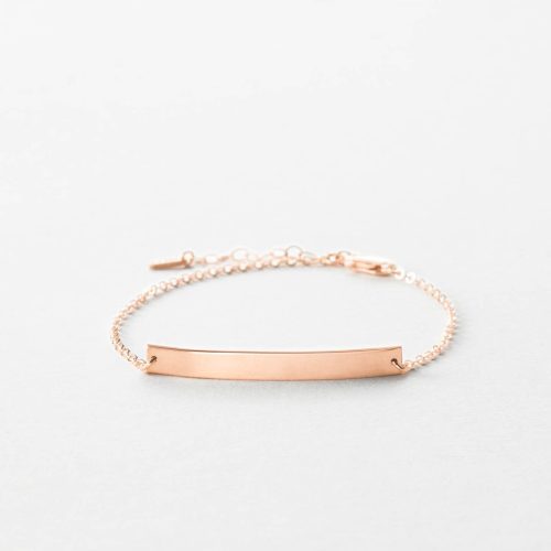 PersonalizedNameBarBracelet RoseGold PLPMain