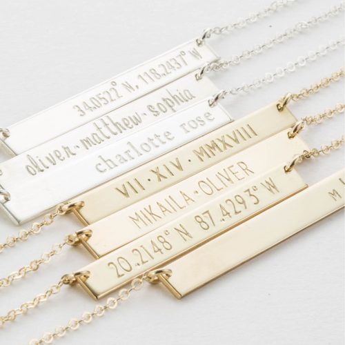 SerraPersonalizedBarNecklace 2