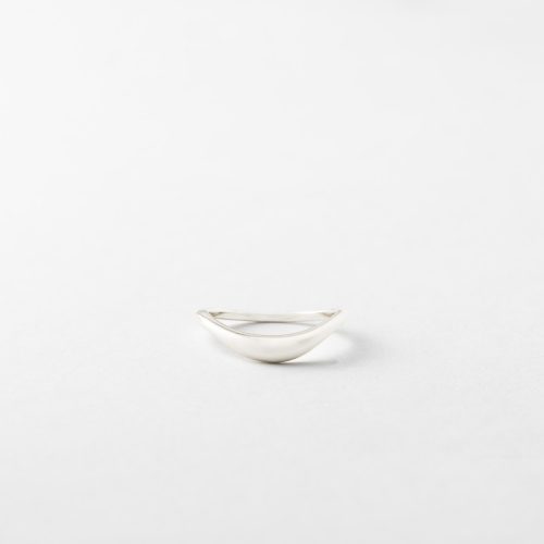 silver wave ring