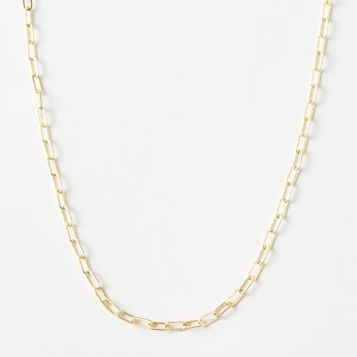 small paperclip chain gldn GF